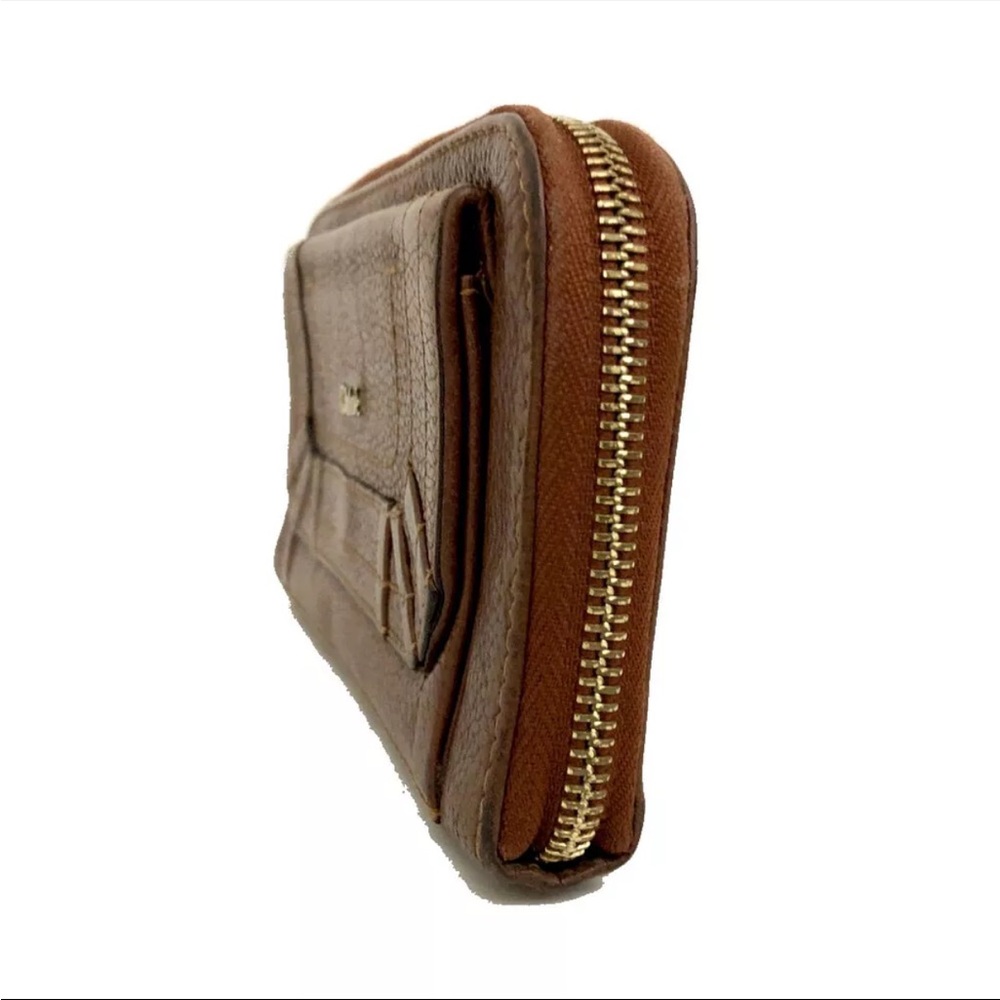 Chloe Paraty Leather Long Zip Around Wallet Purse - Picture 3 of 8